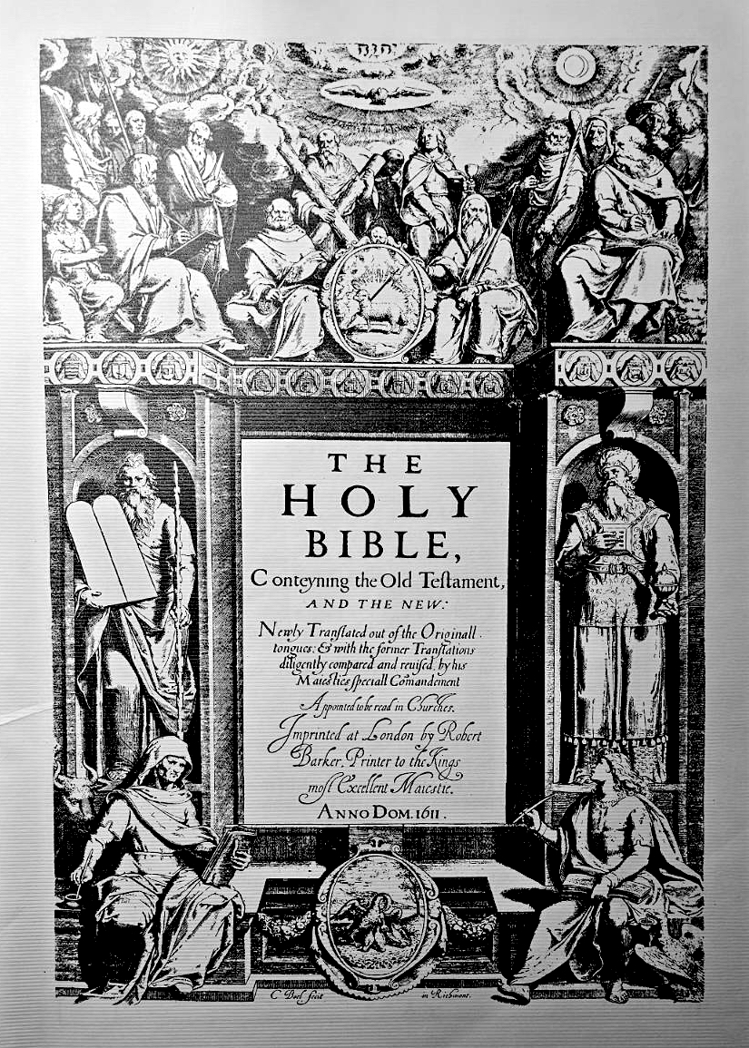 1611 Authorized King James Version Title page